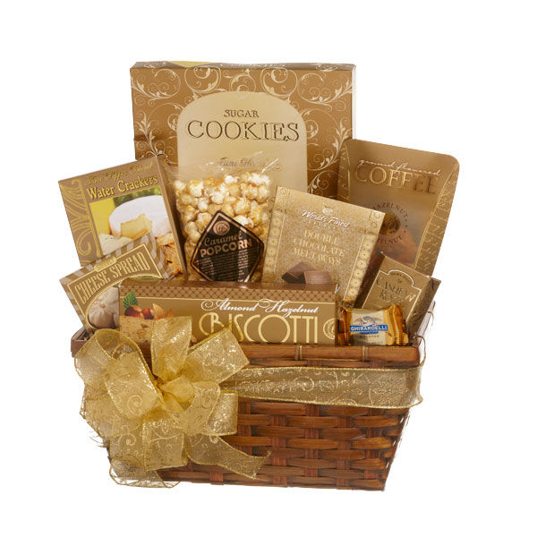 Golden Gourmet Basket b1762 | Online Gift Delivery