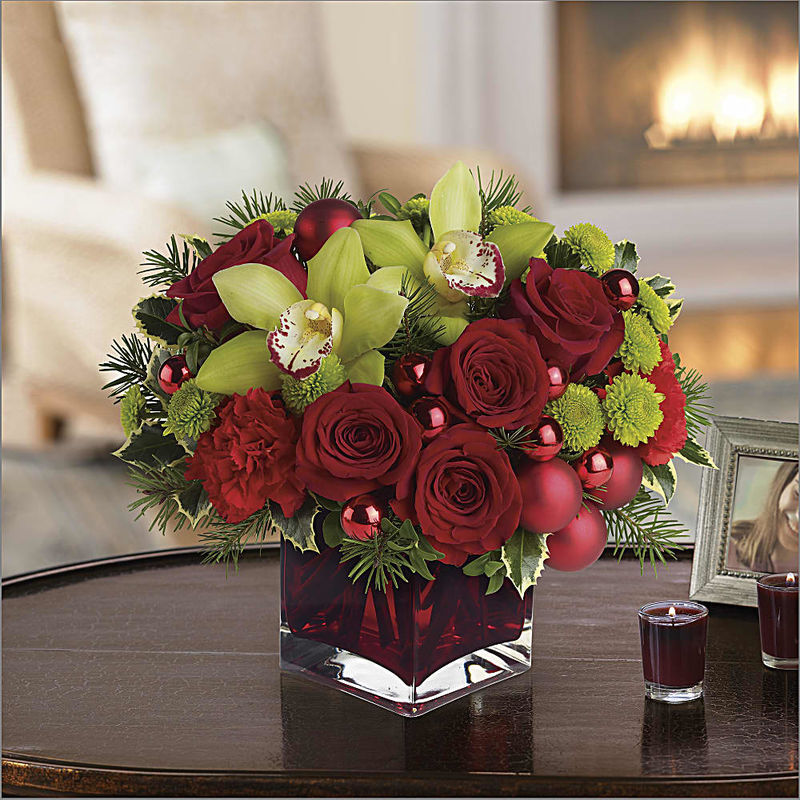 Teleflora's Merry & Bright b3726 | Flower Delivery | Flower Shop